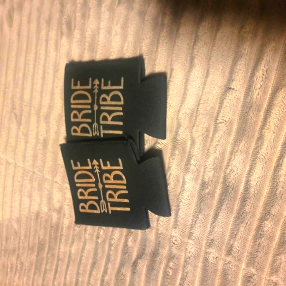 Black Bride Tribe Can Coolers NWOT